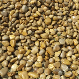Tan Brown River Pebbles